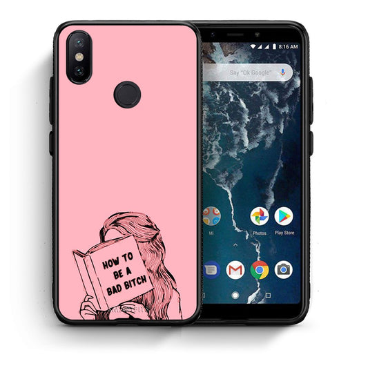 Θήκη Xiaomi Mi A2 Bad Bitch από τη Smartfits με σχέδιο στο πίσω μέρος και μαύρο περίβλημα | Xiaomi Mi A2 Bad Bitch case with colorful back and black bezels