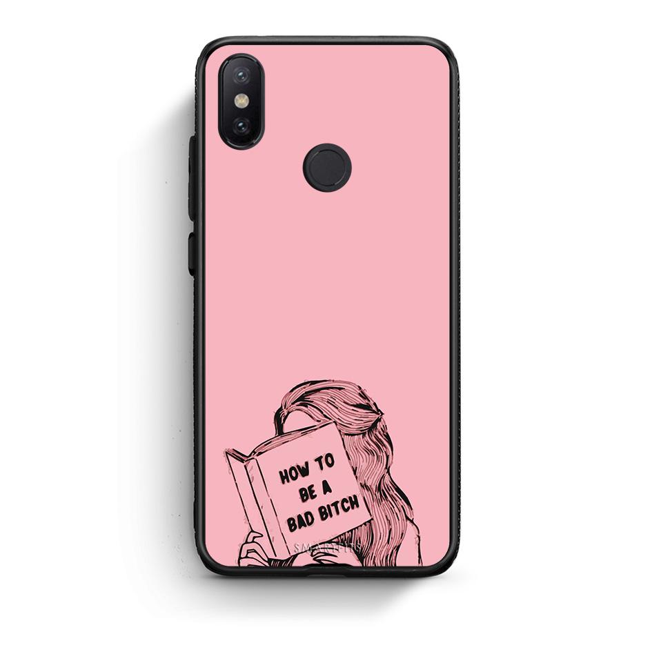 Xiaomi Mi A2 Bad Bitch θήκη από τη Smartfits με σχέδιο στο πίσω μέρος και μαύρο περίβλημα | Smartphone case with colorful back and black bezels by Smartfits