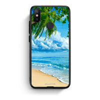 Thumbnail for Xiaomi Mi A2 Beautiful Beach θήκη από τη Smartfits με σχέδιο στο πίσω μέρος και μαύρο περίβλημα | Smartphone case with colorful back and black bezels by Smartfits