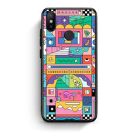 Thumbnail for Xiaomi Mi A2 Bubbles Soap θήκη από τη Smartfits με σχέδιο στο πίσω μέρος και μαύρο περίβλημα | Smartphone case with colorful back and black bezels by Smartfits
