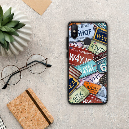 Car Plates - Xiaomi Mi A2 θήκη