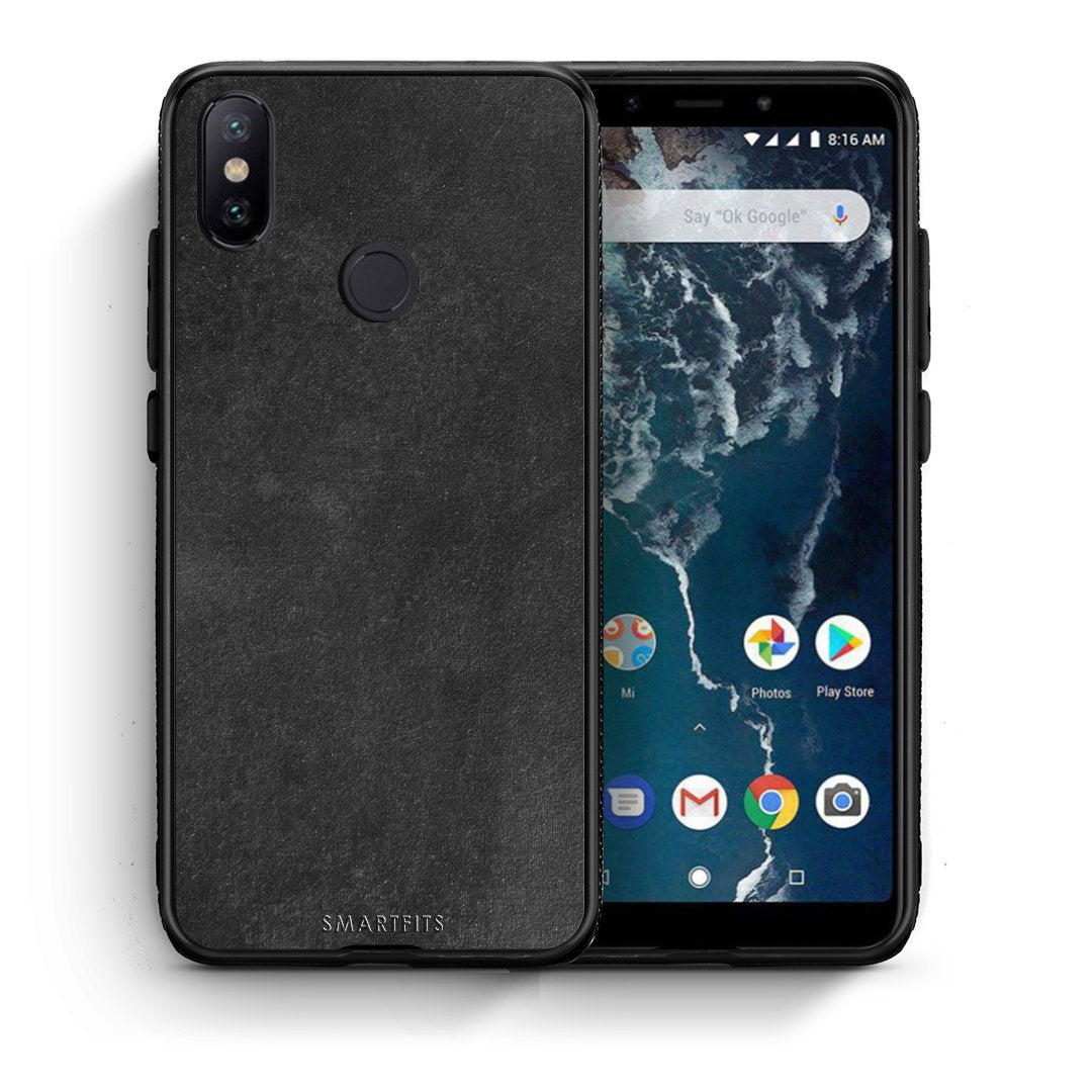 Θήκη Xiaomi Mi A2 Black Slate Color από τη Smartfits με σχέδιο στο πίσω μέρος και μαύρο περίβλημα | Xiaomi Mi A2 Black Slate Color case with colorful back and black bezels