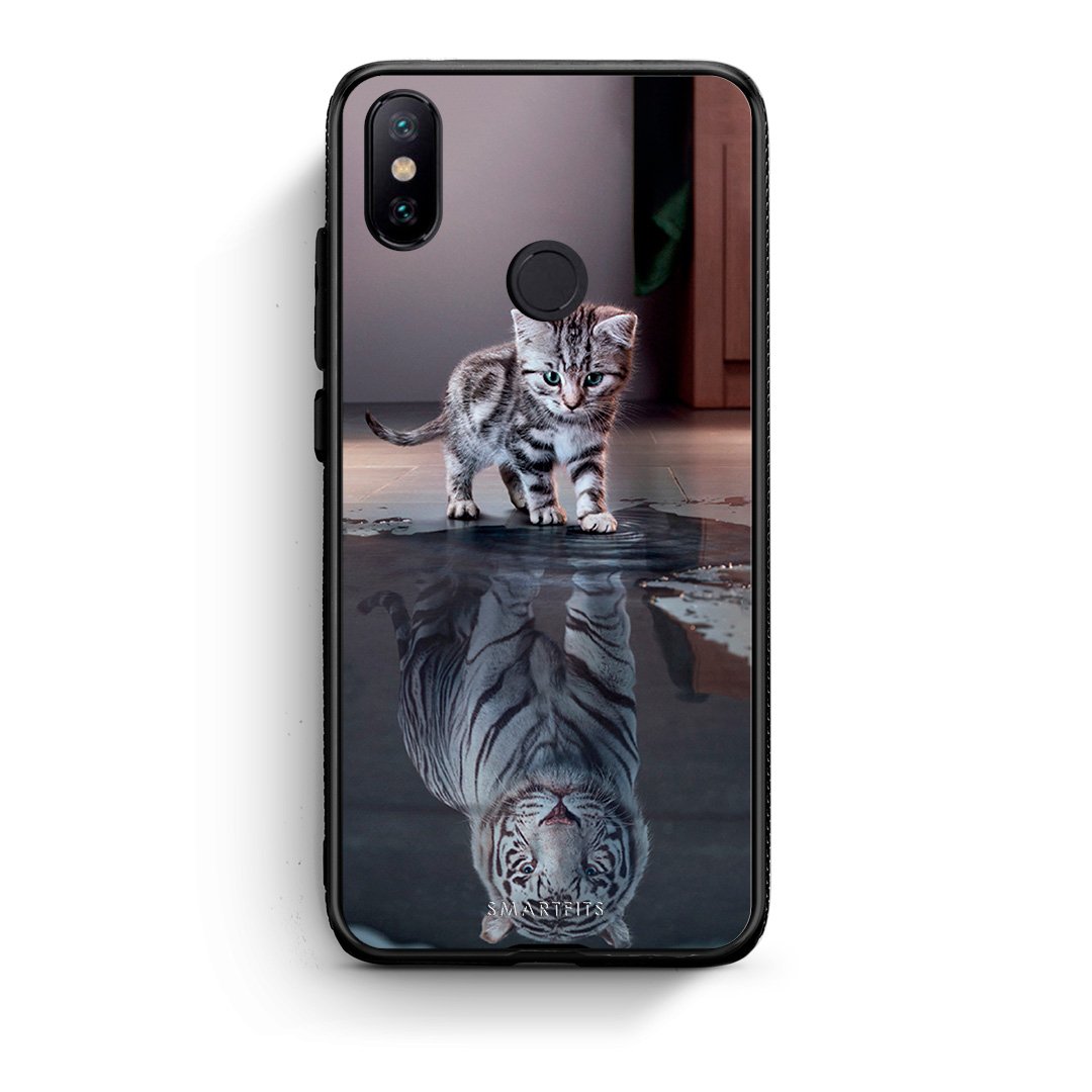 4 - Xiaomi Mi A2 Tiger Cute case, cover, bumper