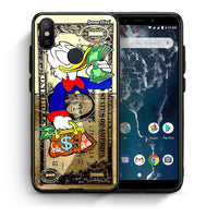 Thumbnail for Θήκη Xiaomi Mi A2 Duck Money από τη Smartfits με σχέδιο στο πίσω μέρος και μαύρο περίβλημα | Xiaomi Mi A2 Duck Money case with colorful back and black bezels