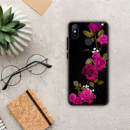 Flower Red Roses - Xiaomi Mi A2 θήκη