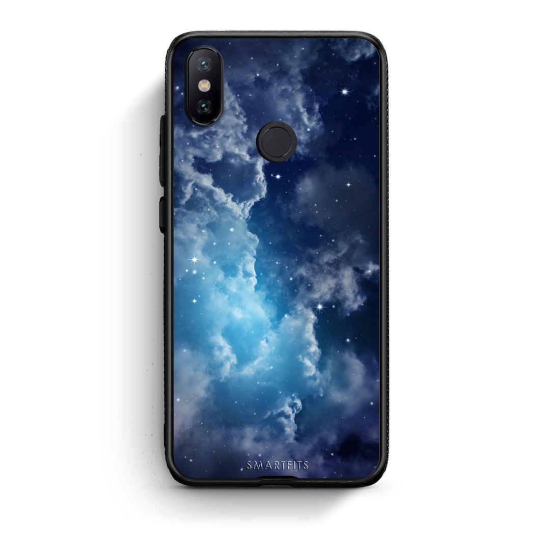 104 - Xiaomi Mi A2  Blue Sky Galaxy case, cover, bumper