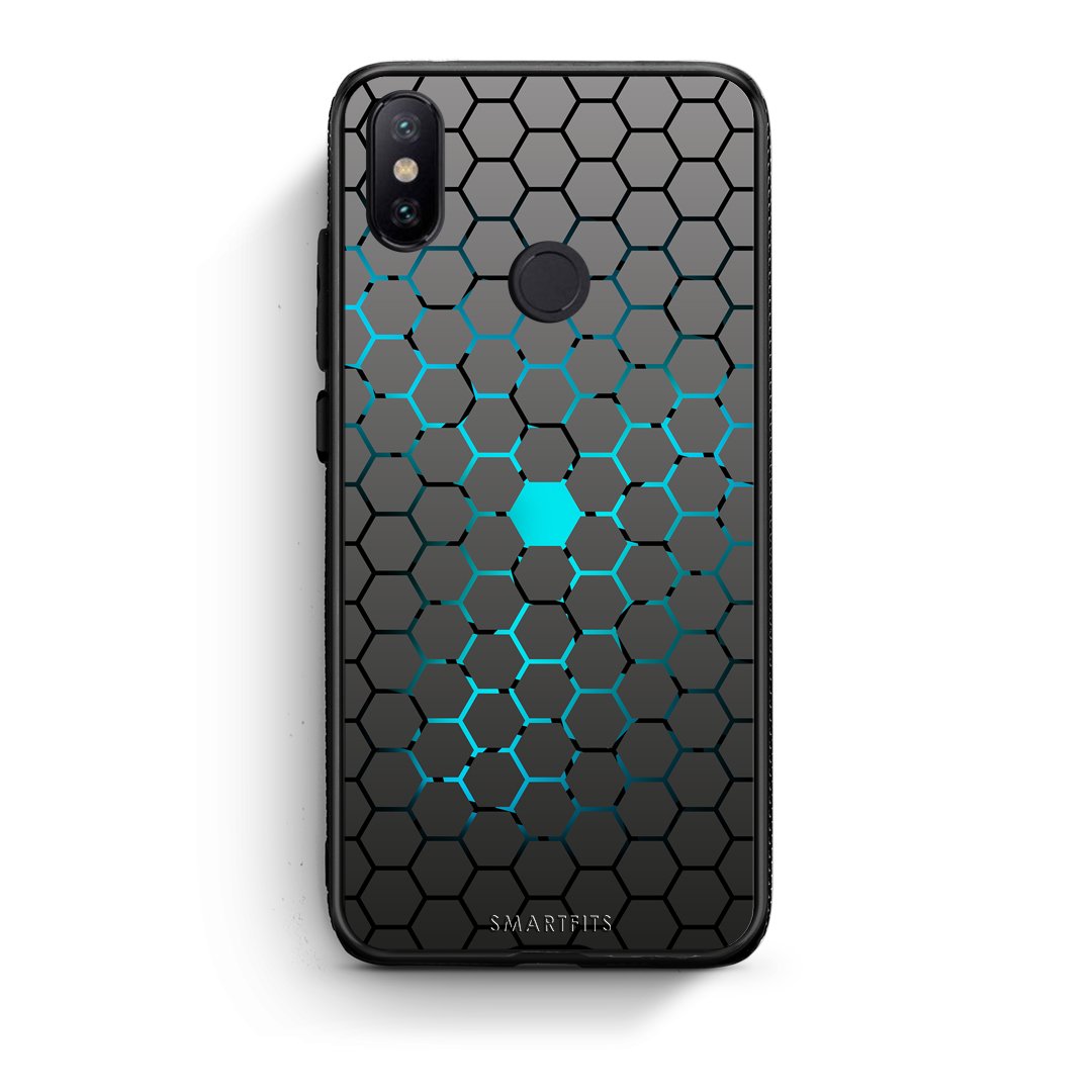 40 - Xiaomi Mi A2  Hexagonal Geometric case, cover, bumper