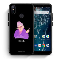 Thumbnail for Θήκη Xiaomi Mi A2 Grandma Mood Black από τη Smartfits με σχέδιο στο πίσω μέρος και μαύρο περίβλημα | Xiaomi Mi A2 Grandma Mood Black case with colorful back and black bezels