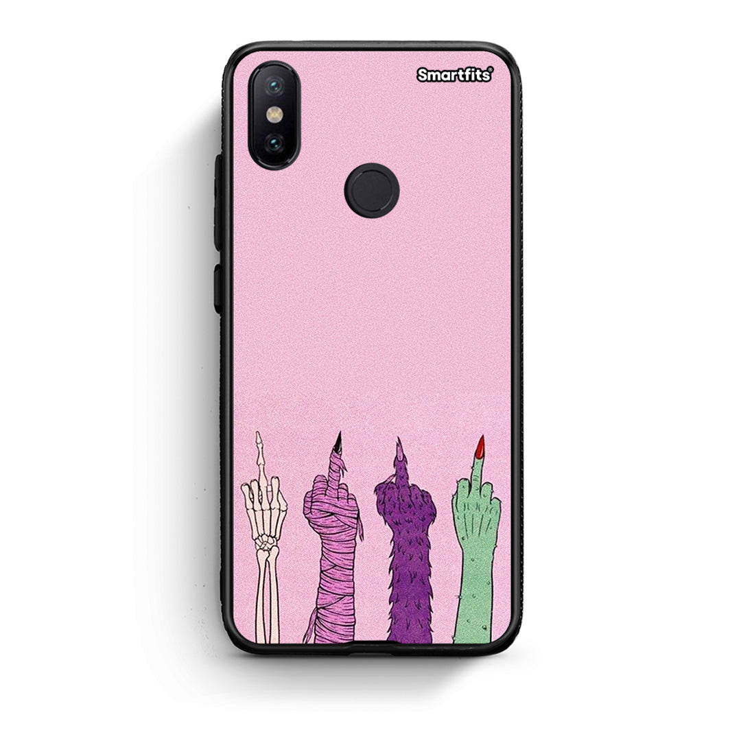 Xiaomi Mi A2 Halloween Be A Lady Θήκη από τη Smartfits με σχέδιο στο πίσω μέρος και μαύρο περίβλημα | Smartphone case with colorful back and black bezels by Smartfits