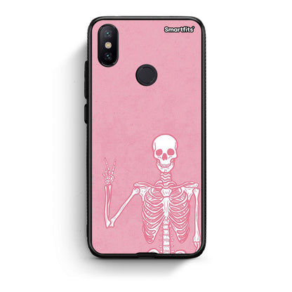 Xiaomi Mi A2 Halloween Motivation Θήκη από τη Smartfits με σχέδιο στο πίσω μέρος και μαύρο περίβλημα | Smartphone case with colorful back and black bezels by Smartfits