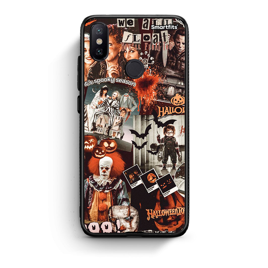 Xiaomi Mi A2 Halloween Spooky Season Θήκη από τη Smartfits με σχέδιο στο πίσω μέρος και μαύρο περίβλημα | Smartphone case with colorful back and black bezels by Smartfits