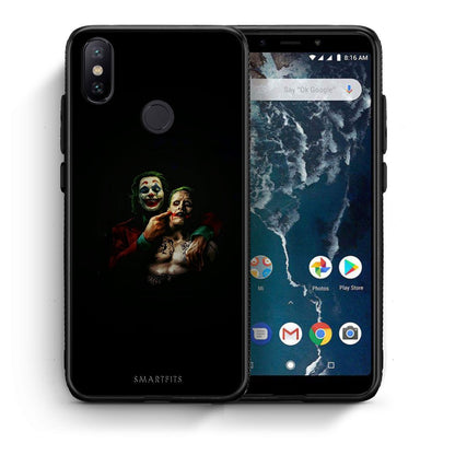 Θήκη Xiaomi Mi A2 Clown Hero από τη Smartfits με σχέδιο στο πίσω μέρος και μαύρο περίβλημα | Xiaomi Mi A2 Clown Hero case with colorful back and black bezels