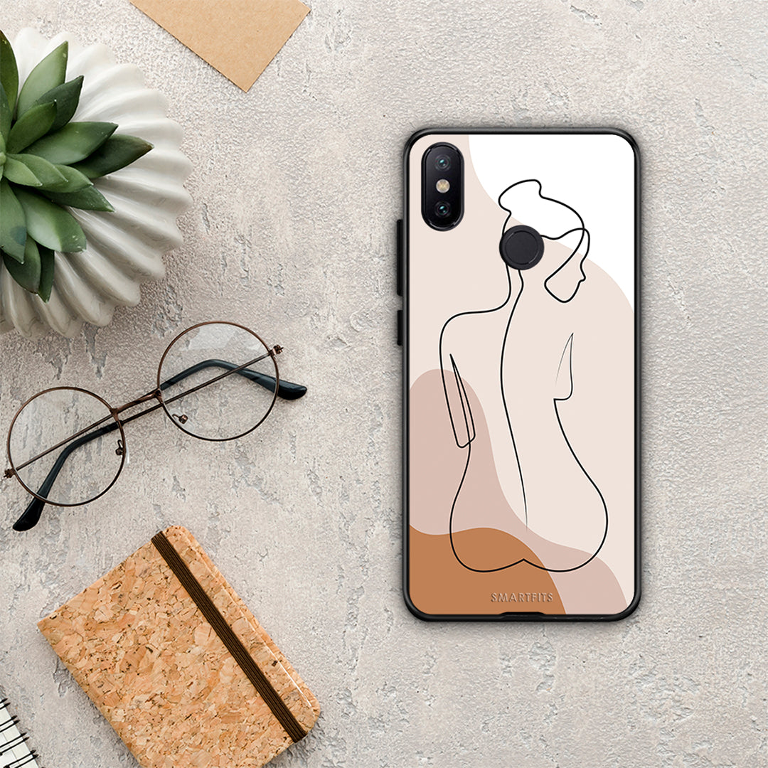 LineArt Woman - Xiaomi Mi A2 θήκη