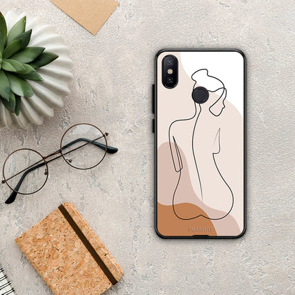 LineArt Woman - Xiaomi Mi A2 θήκη
