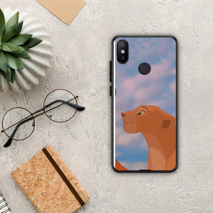 Lion Love 2 - Xiaomi Mi A2 θήκη