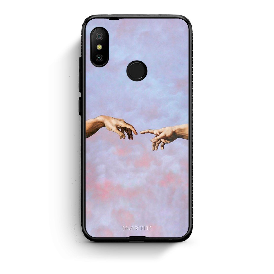 Xiaomi Mi A2 Lite Adam Hand θήκη από τη Smartfits με σχέδιο στο πίσω μέρος και μαύρο περίβλημα | Smartphone case with colorful back and black bezels by Smartfits