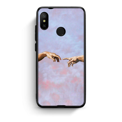 Xiaomi Mi A2 Lite Adam Hand θήκη από τη Smartfits με σχέδιο στο πίσω μέρος και μαύρο περίβλημα | Smartphone case with colorful back and black bezels by Smartfits