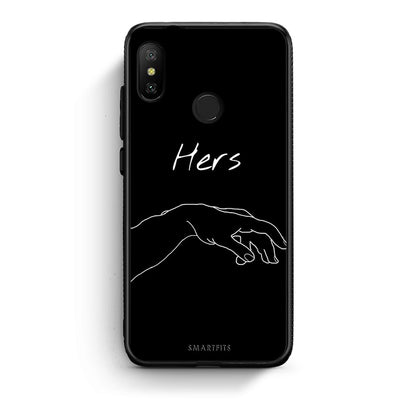 Xiaomi Mi A2 Lite Aeshetic Love 1 Θήκη Αγίου Βαλεντίνου από τη Smartfits με σχέδιο στο πίσω μέρος και μαύρο περίβλημα | Smartphone case with colorful back and black bezels by Smartfits