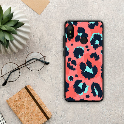 Animal Pink Leopard - Xiaomi Mi A2 Lite θήκη