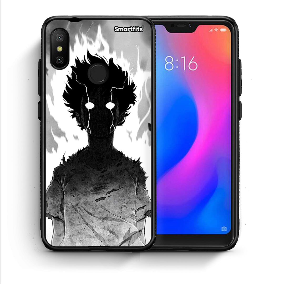 Θήκη Xiaomi Mi A2 Lite Anime Boy από τη Smartfits με σχέδιο στο πίσω μέρος και μαύρο περίβλημα | Xiaomi Mi A2 Lite Anime Boy case with colorful back and black bezels