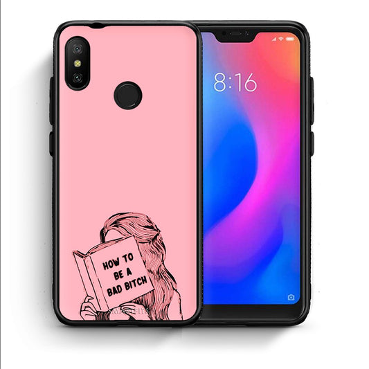 Θήκη Xiaomi Mi A2 Lite Bad Bitch από τη Smartfits με σχέδιο στο πίσω μέρος και μαύρο περίβλημα | Xiaomi Mi A2 Lite Bad Bitch case with colorful back and black bezels