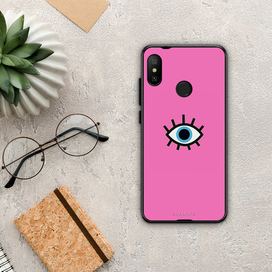 Blue Eye Pink - Xiaomi Mi A2 Lite θήκη