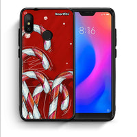 Thumbnail for Θήκη Xiaomi Mi A2 Lite Candy Cane από τη Smartfits με σχέδιο στο πίσω μέρος και μαύρο περίβλημα | Xiaomi Mi A2 Lite Candy Cane case with colorful back and black bezels