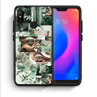 Thumbnail for Θήκη Αγίου Βαλεντίνου Xiaomi Mi A2 Lite Collage Dude από τη Smartfits με σχέδιο στο πίσω μέρος και μαύρο περίβλημα | Xiaomi Mi A2 Lite Collage Dude case with colorful back and black bezels