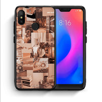 Thumbnail for Θήκη Αγίου Βαλεντίνου Xiaomi Mi A2 Lite Collage You Can από τη Smartfits με σχέδιο στο πίσω μέρος και μαύρο περίβλημα | Xiaomi Mi A2 Lite Collage You Can case with colorful back and black bezels