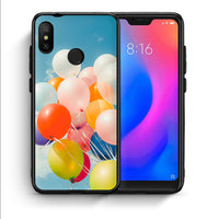 Thumbnail for Θήκη Xiaomi Mi A2 Lite Colorful Balloons από τη Smartfits με σχέδιο στο πίσω μέρος και μαύρο περίβλημα | Xiaomi Mi A2 Lite Colorful Balloons case with colorful back and black bezels
