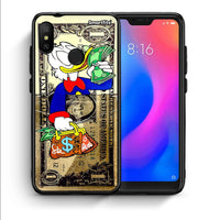 Thumbnail for Θήκη Xiaomi Mi A2 Lite Duck Money από τη Smartfits με σχέδιο στο πίσω μέρος και μαύρο περίβλημα | Xiaomi Mi A2 Lite Duck Money case with colorful back and black bezels
