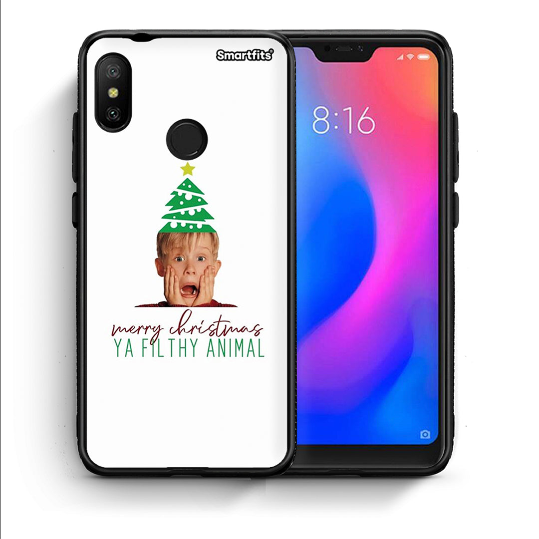 Θήκη Xiaomi Mi A2 Lite Filthy Animal από τη Smartfits με σχέδιο στο πίσω μέρος και μαύρο περίβλημα | Xiaomi Mi A2 Lite Filthy Animal case with colorful back and black bezels