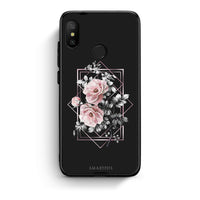 Thumbnail for 4 - Xiaomi Mi A2 Lite Frame Flower case, cover, bumper