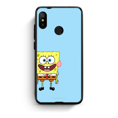 Xiaomi Mi A2 Lite Friends Bob θήκη από τη Smartfits με σχέδιο στο πίσω μέρος και μαύρο περίβλημα | Smartphone case with colorful back and black bezels by Smartfits