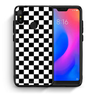 Thumbnail for Θήκη Xiaomi Mi A2 Lite Squares Geometric από τη Smartfits με σχέδιο στο πίσω μέρος και μαύρο περίβλημα | Xiaomi Mi A2 Lite Squares Geometric case with colorful back and black bezels