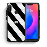 Thumbnail for Θήκη Xiaomi Mi A2 Lite Get Off από τη Smartfits με σχέδιο στο πίσω μέρος και μαύρο περίβλημα | Xiaomi Mi A2 Lite Get Off case with colorful back and black bezels