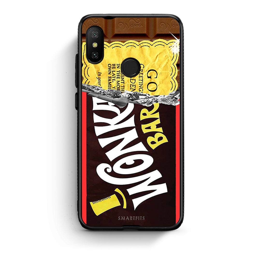 Xiaomi Mi A2 Lite Golden Ticket θήκη από τη Smartfits με σχέδιο στο πίσω μέρος και μαύρο περίβλημα | Smartphone case with colorful back and black bezels by Smartfits