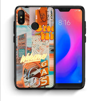 Thumbnail for Θήκη Αγίου Βαλεντίνου Xiaomi Mi A2 Lite Groovy Babe από τη Smartfits με σχέδιο στο πίσω μέρος και μαύρο περίβλημα | Xiaomi Mi A2 Lite Groovy Babe case with colorful back and black bezels