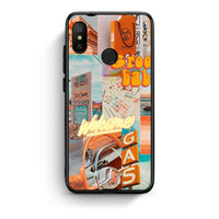 Thumbnail for Xiaomi Mi A2 Lite Groovy Babe Θήκη Αγίου Βαλεντίνου από τη Smartfits με σχέδιο στο πίσω μέρος και μαύρο περίβλημα | Smartphone case with colorful back and black bezels by Smartfits
