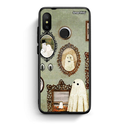 Xiaomi Mi A2 Lite Halloween Ghost Season Θήκη από τη Smartfits με σχέδιο στο πίσω μέρος και μαύρο περίβλημα | Smartphone case with colorful back and black bezels by Smartfits