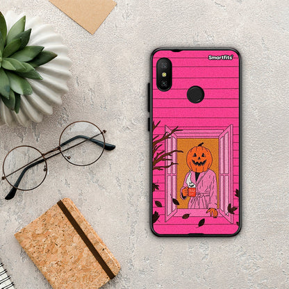 Halloween Pumpkin Lady - Xiaomi Mi A2 Lite θήκη
