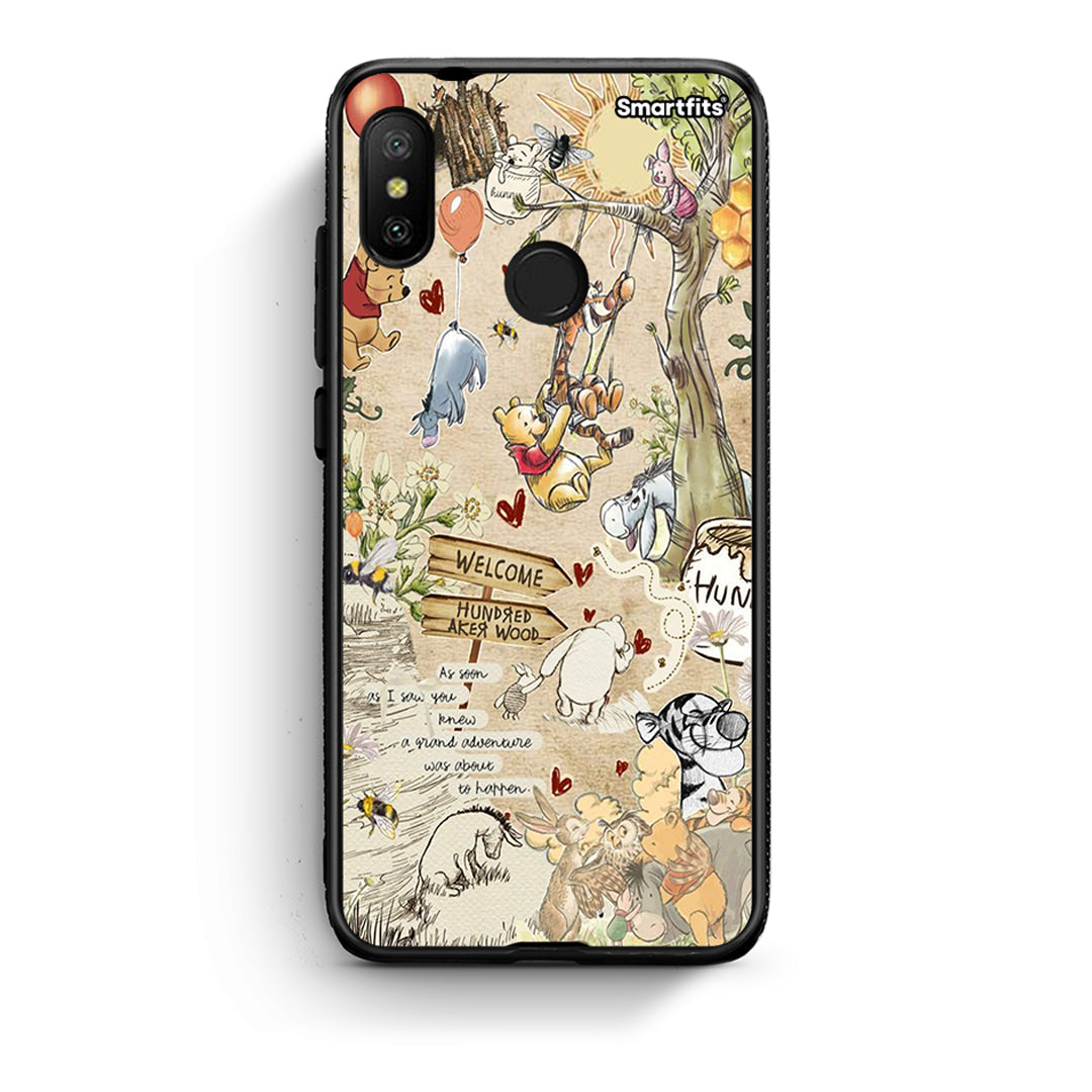 Xiaomi Mi A2 Lite Happy Friends θήκη από τη Smartfits με σχέδιο στο πίσω μέρος και μαύρο περίβλημα | Smartphone case with colorful back and black bezels by Smartfits