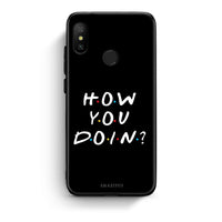 Thumbnail for Xiaomi Mi A2 Lite How You Doin θήκη από τη Smartfits με σχέδιο στο πίσω μέρος και μαύρο περίβλημα | Smartphone case with colorful back and black bezels by Smartfits