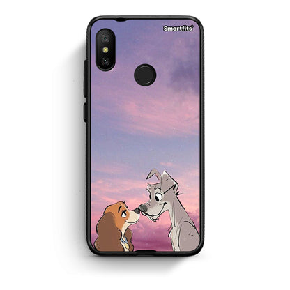 Xiaomi Mi A2 Lite Lady And Tramp θήκη από τη Smartfits με σχέδιο στο πίσω μέρος και μαύρο περίβλημα | Smartphone case with colorful back and black bezels by Smartfits