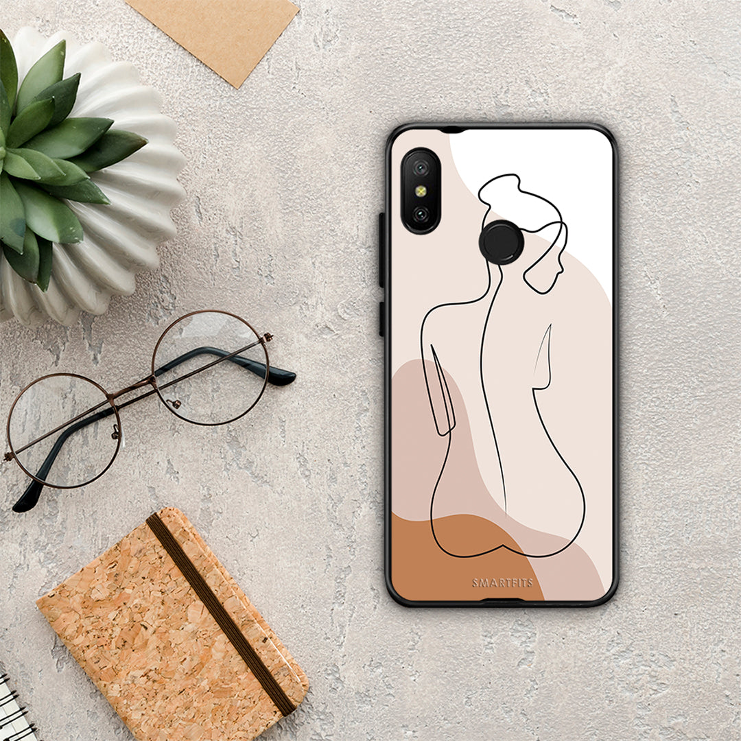 LineArt Woman - Xiaomi Mi A2 Lite θήκη