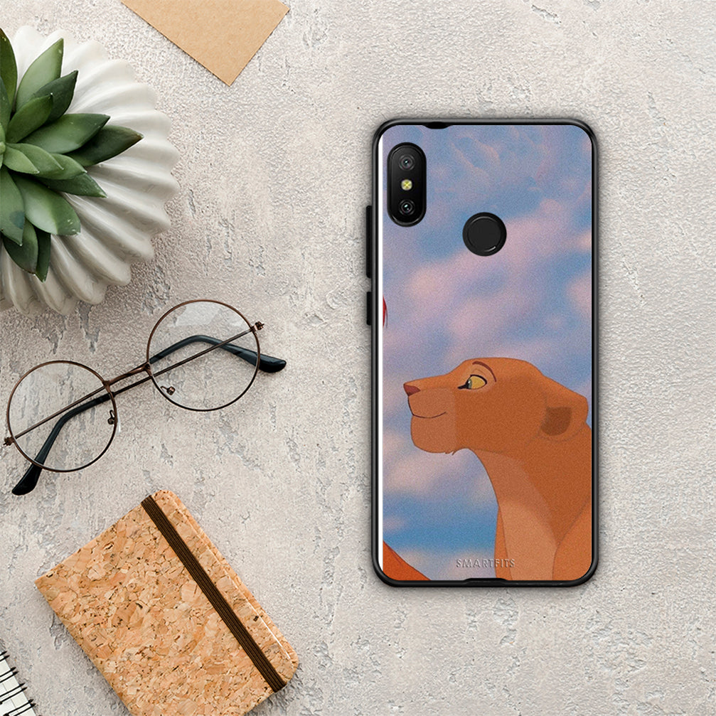 Lion Love 2 - Xiaomi Mi A2 Lite θήκη