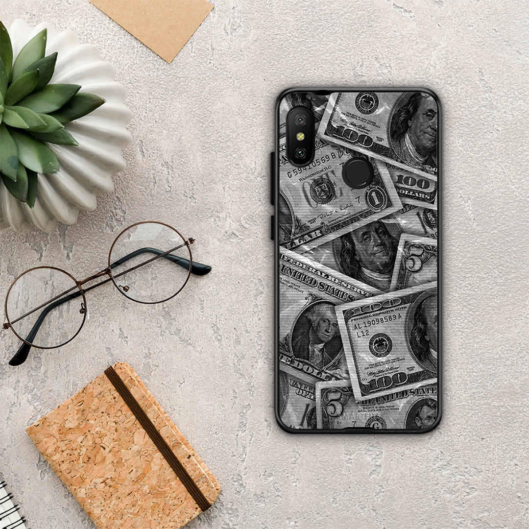 Money Dollars - Xiaomi Mi A2 Lite θήκη