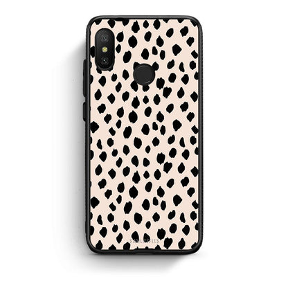 Xiaomi Mi A2 Lite New Polka Dots θήκη από τη Smartfits με σχέδιο στο πίσω μέρος και μαύρο περίβλημα | Smartphone case with colorful back and black bezels by Smartfits
