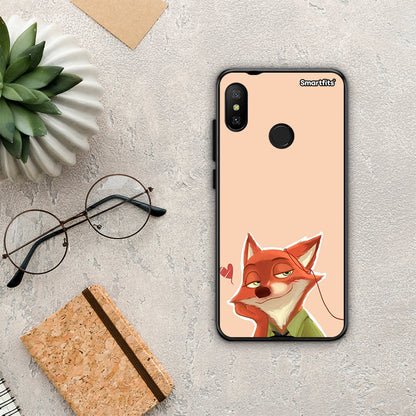 Nick Wilde And Judy Hopps Love 1 - Xiaomi Mi A2 Lite θήκη