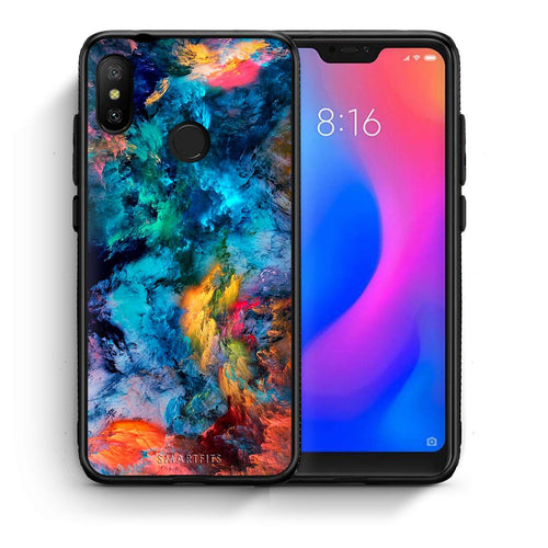 Θήκη Xiaomi Mi A2 Lite Crayola Paint από τη Smartfits με σχέδιο στο πίσω μέρος και μαύρο περίβλημα | Xiaomi Mi A2 Lite Crayola Paint case with colorful back and black bezels